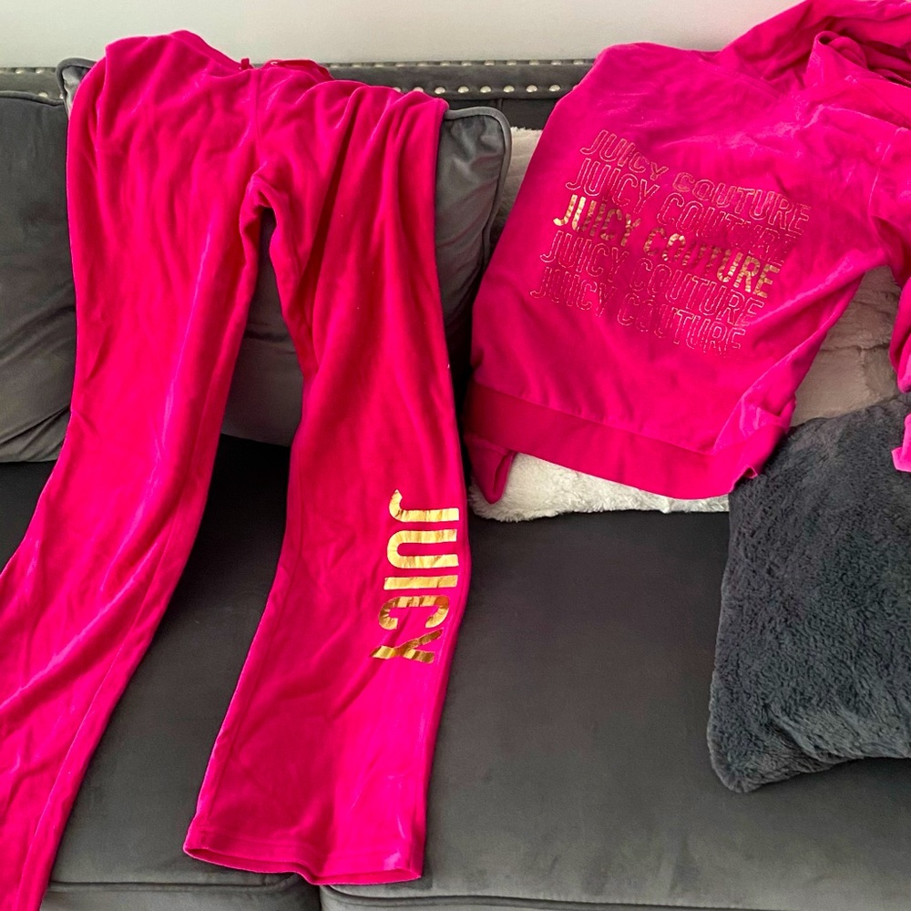 Juicy couture velour set